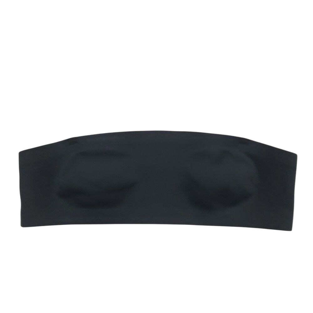 Intimately Free People Bandeau Strapless Bra Womens Medium Black Comfort